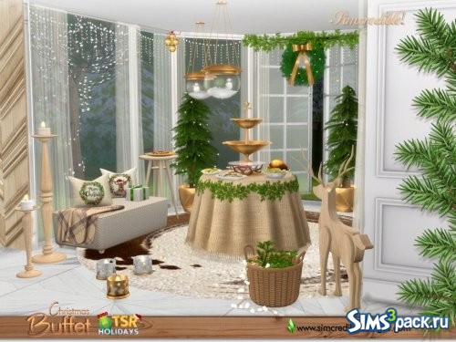 Столовая Christmas Buffet от SIMcredible!