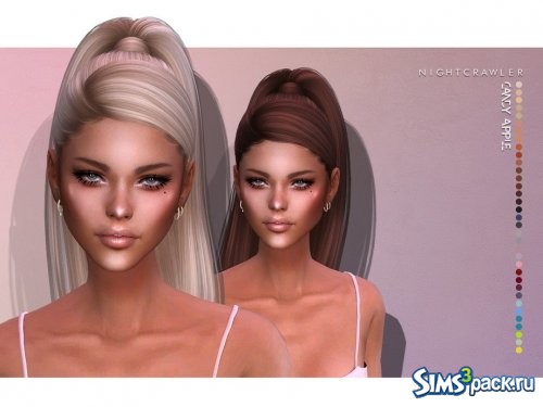 Прическа Candy Apple от Nightcrawler Sims