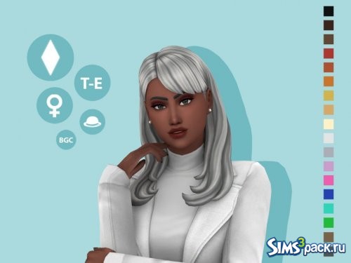 Прическа Rachel от simcelebrity00