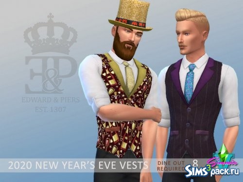 Жилетка Edward & Piers 2020 New Year от SimmieV