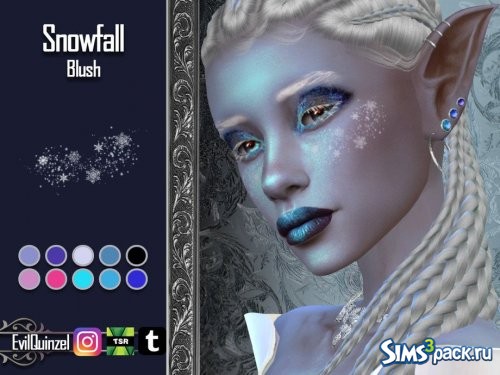 Румяна Snowfall от EvilQuinzel