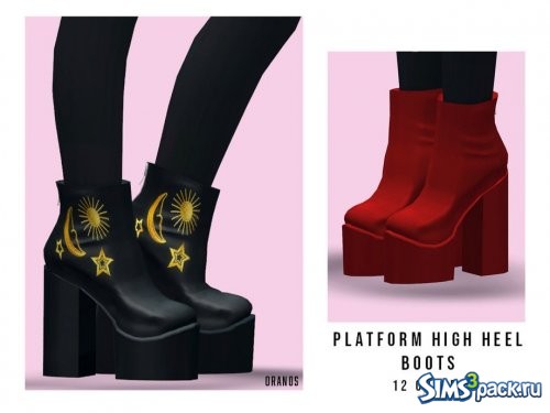 Ботинки Platform High Heel от OranosTR