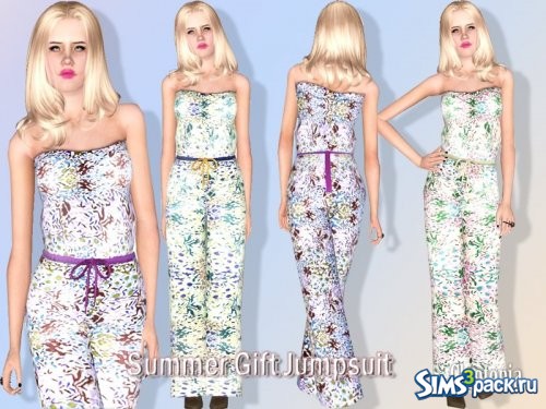 Комбинезон Floral Print от Cleotopia