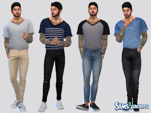 Футболка Basic V-neck от McLayneSims