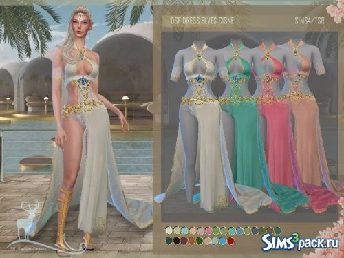 Сет ELVES CISNE от DanSimsFantasy