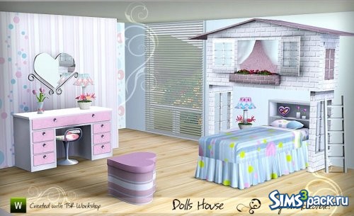 Спальня Dolls House от SIMcredible!