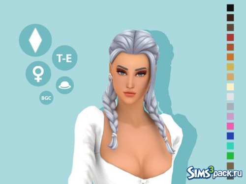 Прическа Twyla от simcelebrity00