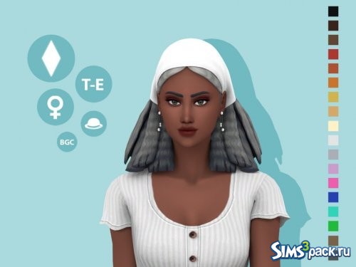 Прическа Hanna от simcelebrity00