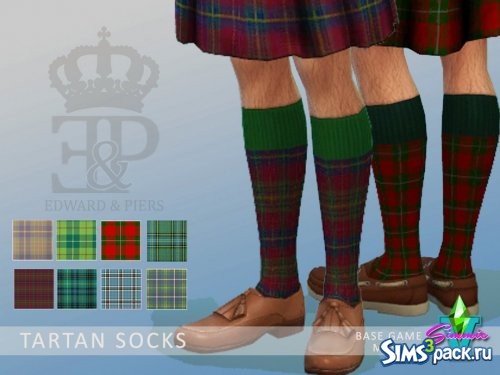 Гольфы Edward & Piers Tartan от SimmieV