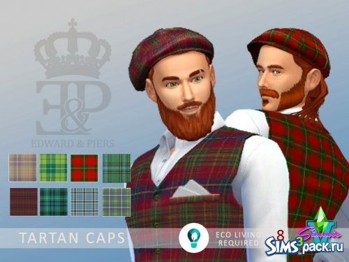 Берет Edward & Piers Tartan от SimmieV