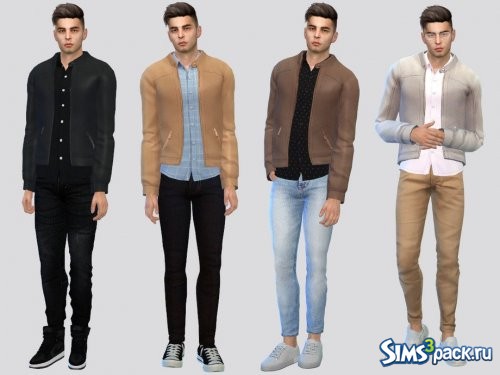 Кожаная куртка Clyde от McLayneSims