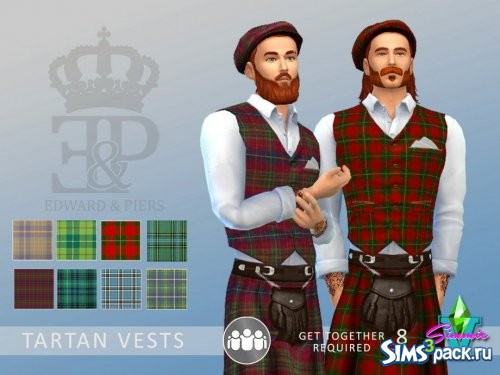 Жилетка Edward & Piers Tartan от SimmieV