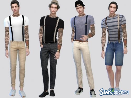 Футболка Presley Suspender от McLayneSims