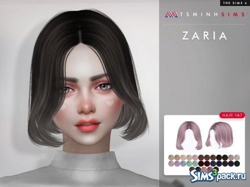 Прическа Zaria от TsminhSims