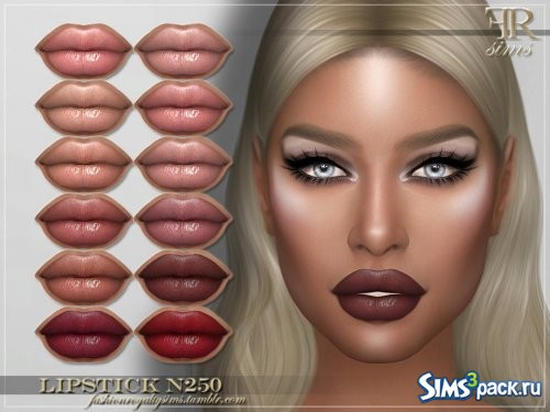 Помада N250 от FashionRoyaltySims