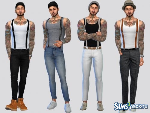 Майка Henson Suspender от McLayneSims