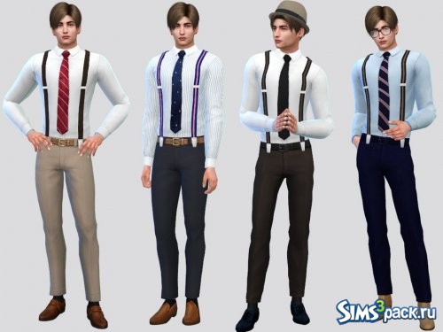 Рубашка Leone Suspender от McLayneSims