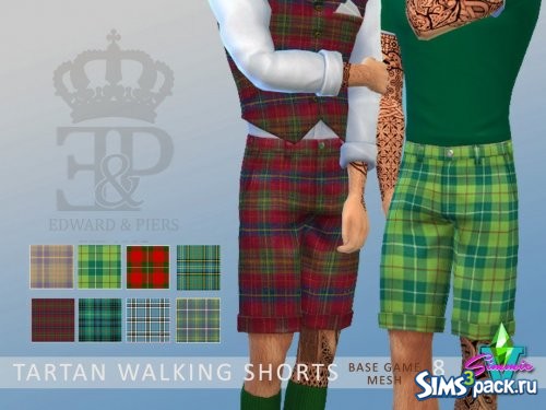 Шорты Edward & Piers Tartan от SimmieV