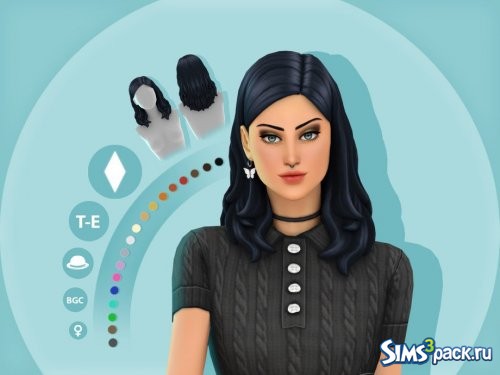 Прическа Bella от simcelebrity00