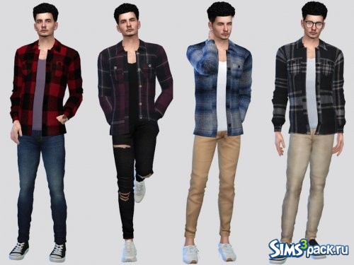 Рубашка Jonas Flannel от McLayneSims