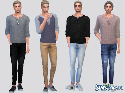 Рубашка Basic Henley от McLayneSims