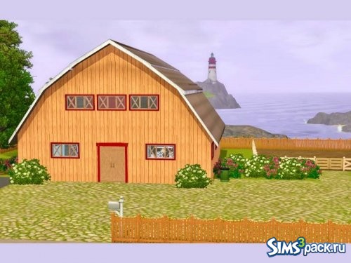 Дом Modern BarnHouse от TheSimpleSims