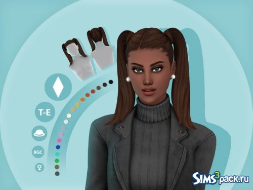 Прическа Asia от simcelebrity00