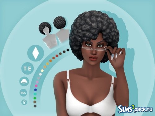 Прическа Lauryn от simcelebrity00