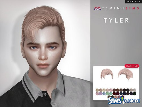 Прическа Tyler от TsminhSims