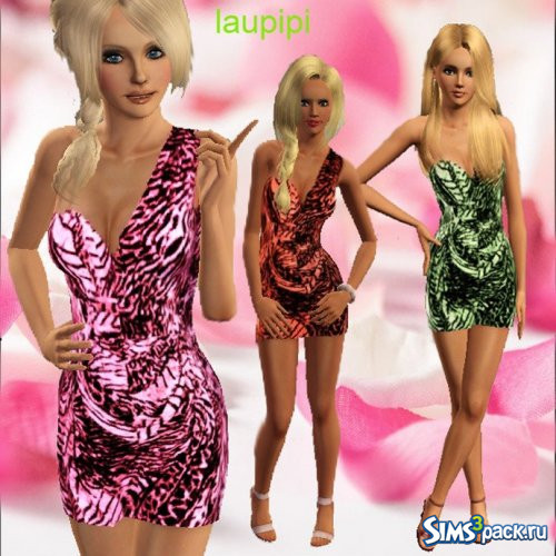 Платье Like a Zebra от laupipi