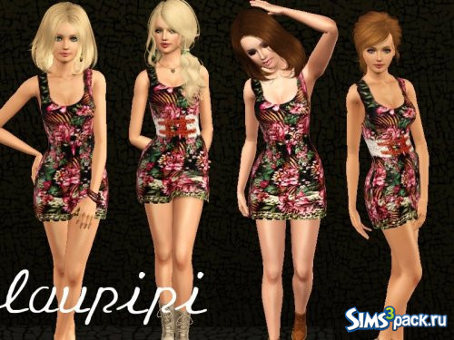 Платье Love Flowers от laupipi