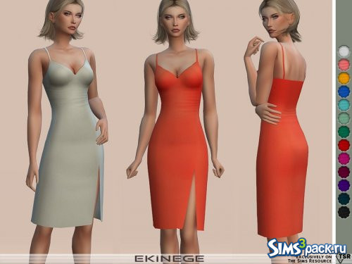 Платье Cami Slit от ekinege