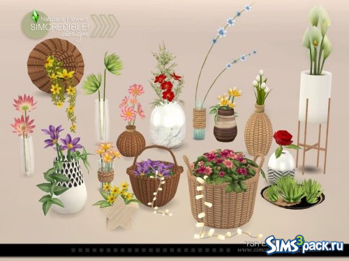 Сет Naturalis Flowers от SIMcredible!