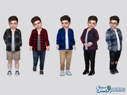 Рубашка Jonas Flannel от McLayneSims