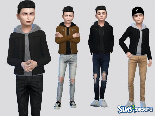 Детская мотокуртка Zael от McLayneSims