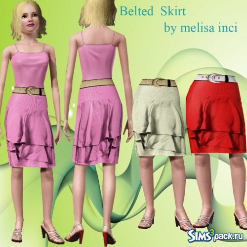 Юбка Belted от melisa inci