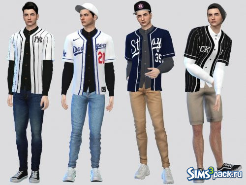 Рубашка Askin Baseball от McLayneSims