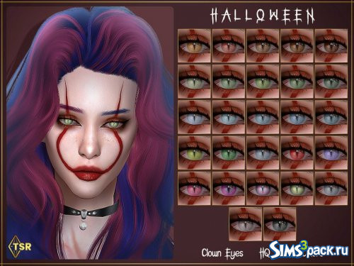 Линзы Clown от Lisaminicatsims