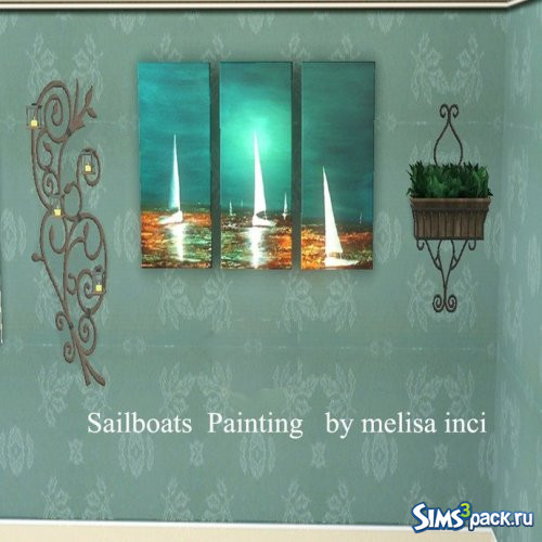 Картина Sailboats от melisa inci