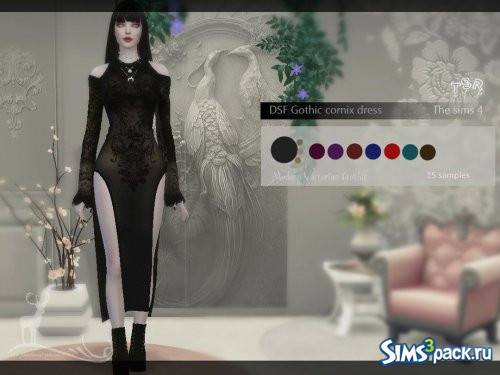 Платье Modern Victorian Gothic от DanSimsFantasy