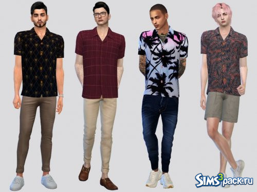 Рубашка Printed Viscose от McLayneSims