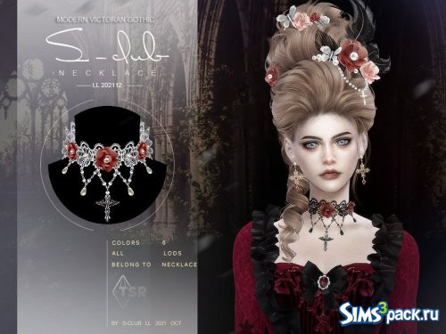 Чокер Modern Gothic rose от S-Club