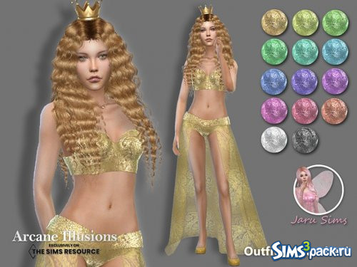 Костюм Cassandra 1 от Jaru Sims