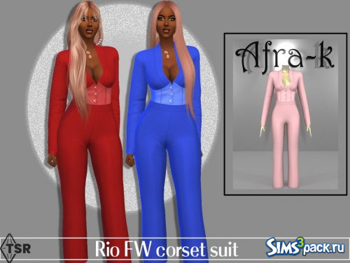 Комбинезон Rio FW от akaysims