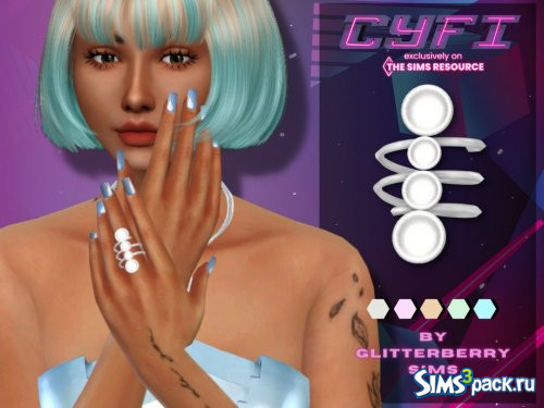 Украшения Cyfi Sibyl от Glitterberryfly