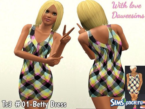 Платье Betty от Daweesims