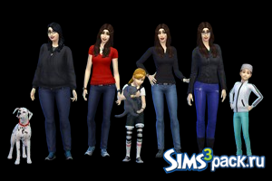 THE MIKHALCHENKO FAMILY от TheSims4662CASGPS