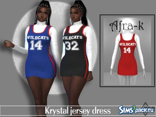 Платье Krystal jersey от akaysims