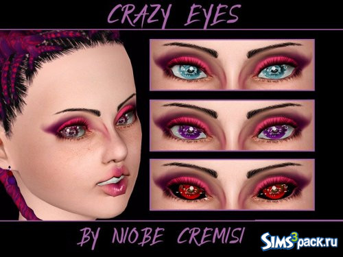 Линзы Crazy от niobe cremisi