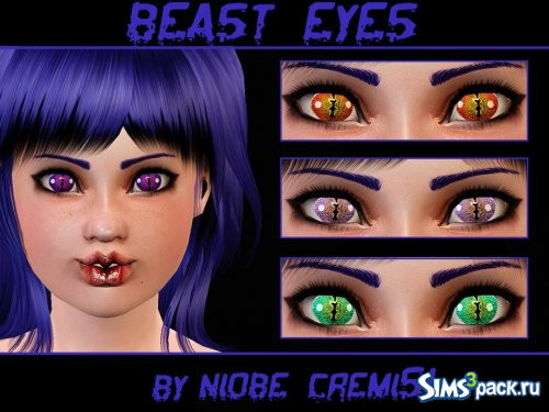 Линзы Beast от niobe cremisi